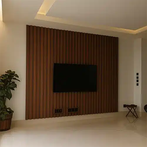 تكسيات جدران حشب